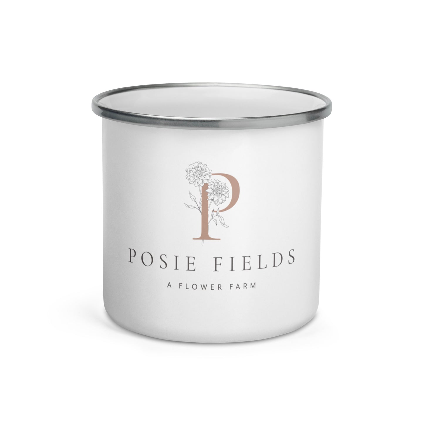 Posie Fields Enamel Mug
