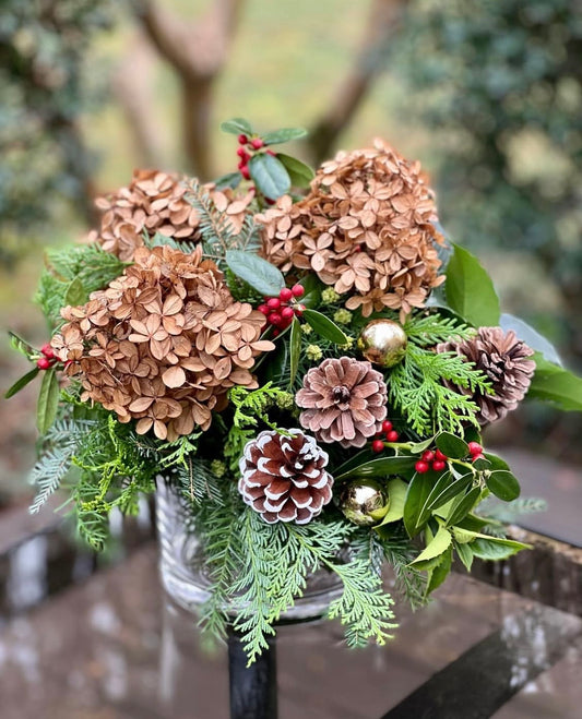Posie Fields Christmas Centerpiece Workshop