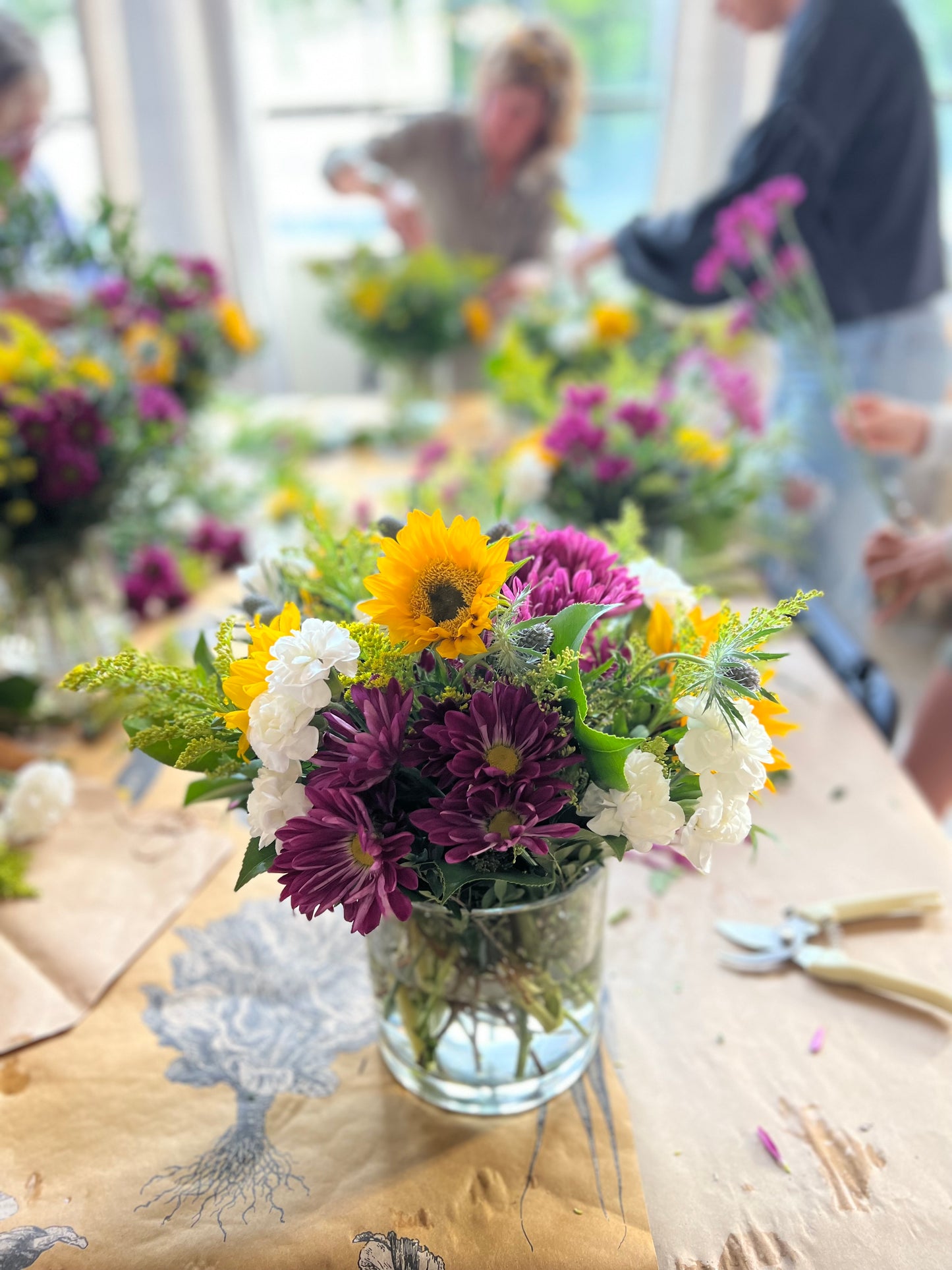 Floral Workshop at 13 Hub Lane