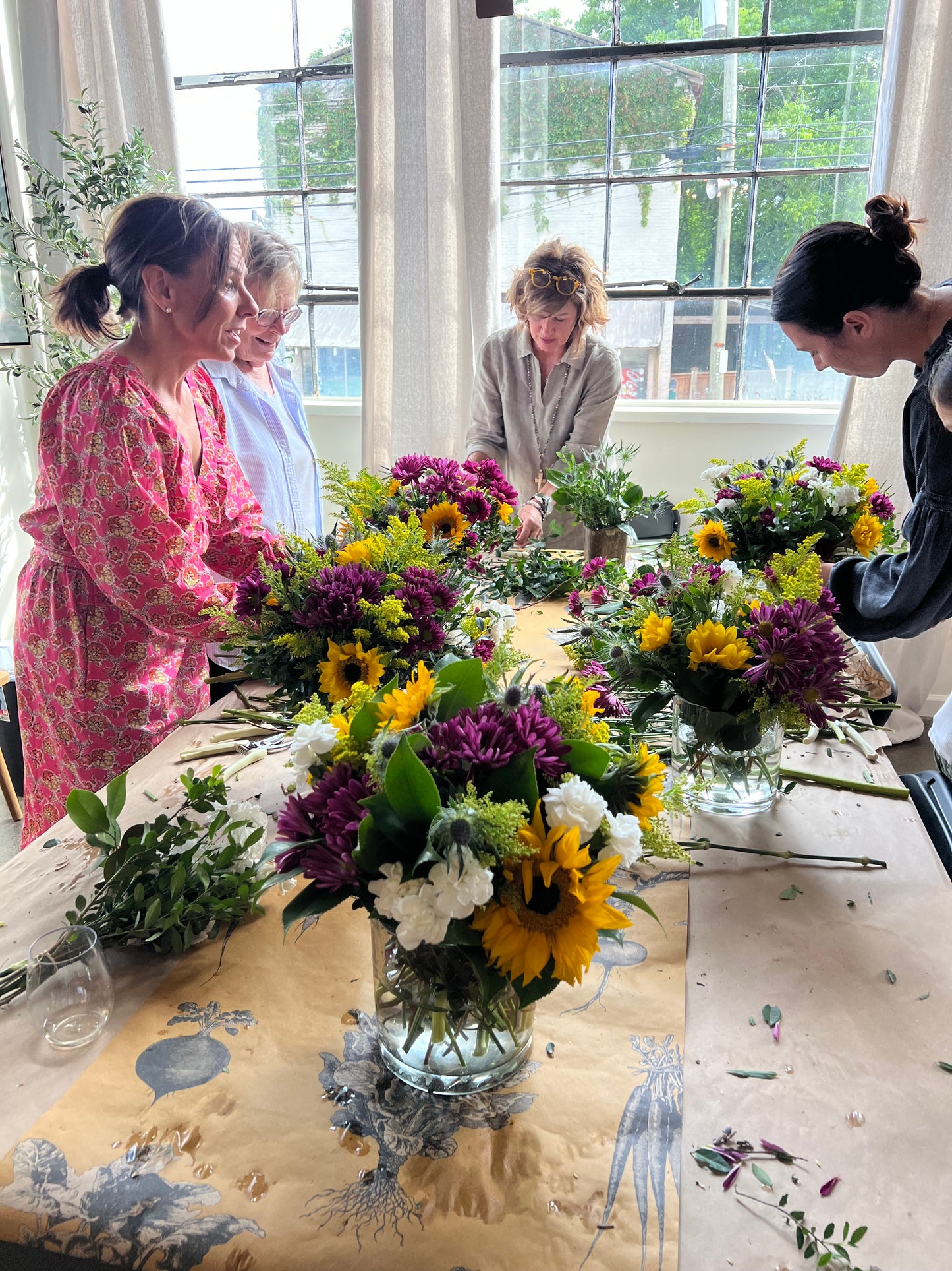 Floral Workshop at 13 Hub Lane
