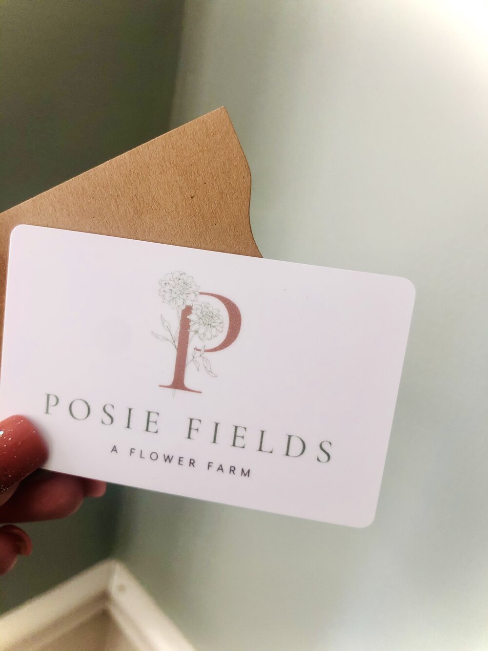 Posie Cookie and Gift Card